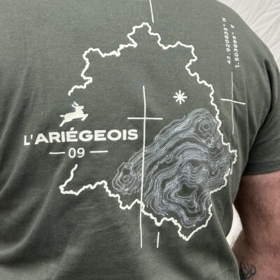 T-shirt Territoire Collection L'Ariège dans le cœur